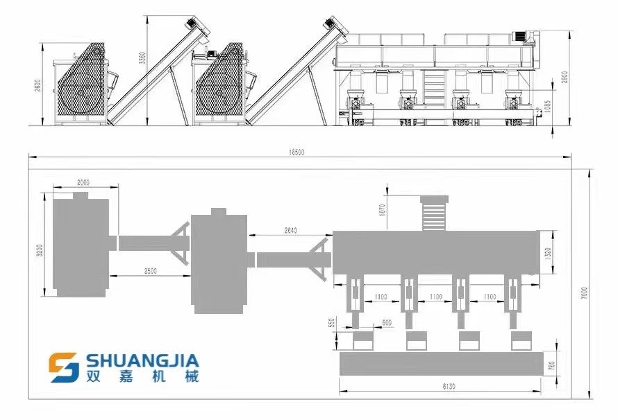 自动上料机_大型搅拌罐搅拌桨叶铆焊装配_食用菌智能搅拌罐
