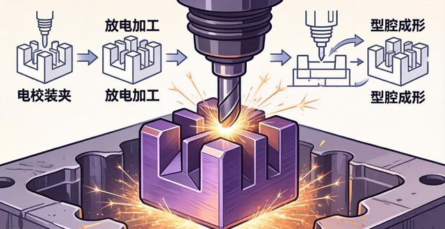 电火花加工原理_电火花成形加工工艺_线切割加工与电火花加工区别