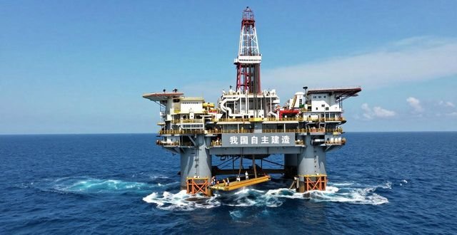 中国海油陆丰14-4中心平台浮托安装_陆丰14-4中心平台建造技术_海上石油平台导管架陆地预制重型铆焊