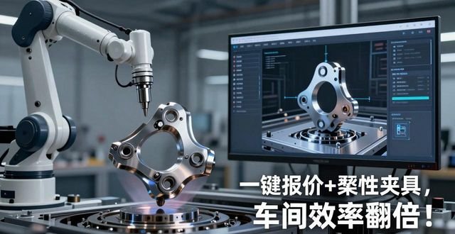 异形件报价慢_柔性装夹方案_好成本AI报价系统_机加工报价是怎么计算的？