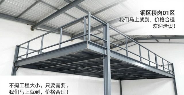 北京市房山区の鉄骨構造のロフト屋内コンパートメントと天井の高いメザニンを建設するための特別な高品質 I ビーム-大連富泓機械有限公司