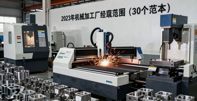 2023年の機械加工工場の事業範囲（30テンプレート）-大連富泓機械有限公司