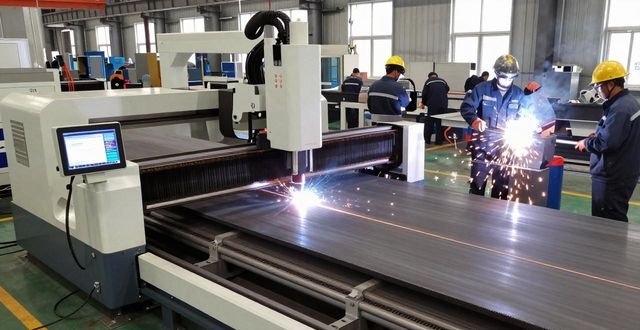 工程机械臂架中厚板下料铆焊加工_济南特厚钢板零割下料技术_特厚钢板数控切割方案