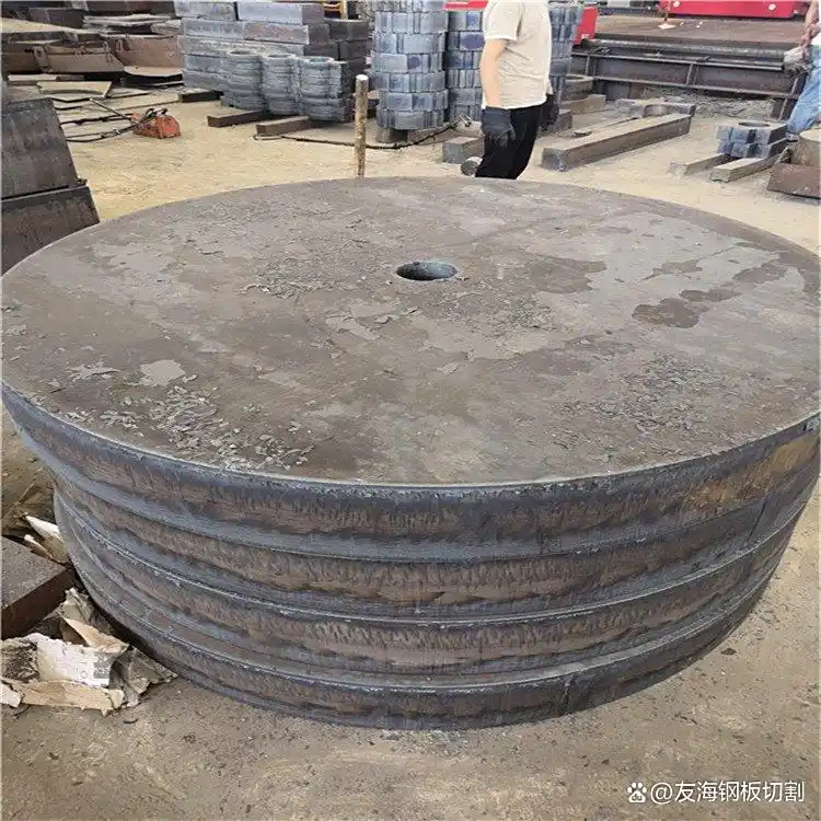 济南特厚钢板零割下料技术_特厚钢板数控切割方案_工程机械臂架中厚板下料铆焊加工