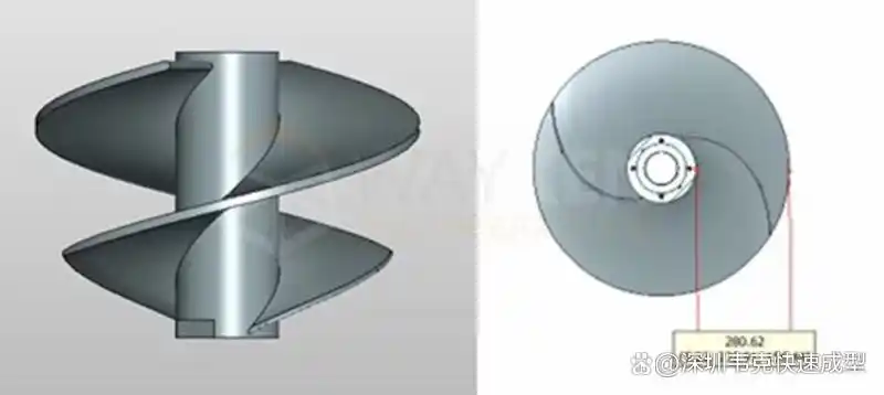 航空级叶轮五轴数控加工_北京航空航天精密零件加工_高精密CNC零件加工