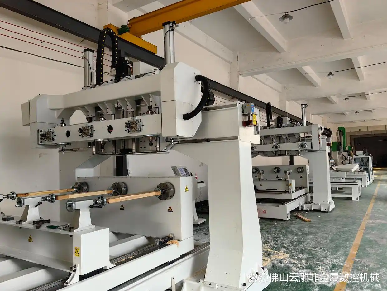 云雕多工位旋转复材加工中心_航空复合材料车铣复合加工中心_车铣复合加工一次成型