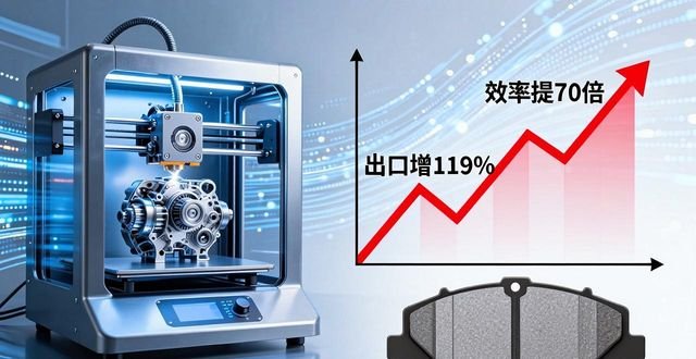 金属零件加工与3D打印对比_中国3D打印机出口规模与利润结构_3D打印技术效率突破