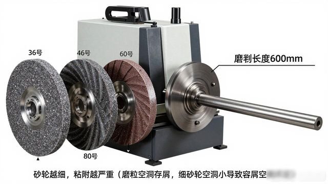 砂轮粒度对粘附率的影响_不锈钢加工终极指南_不锈钢磨削加工操作说明