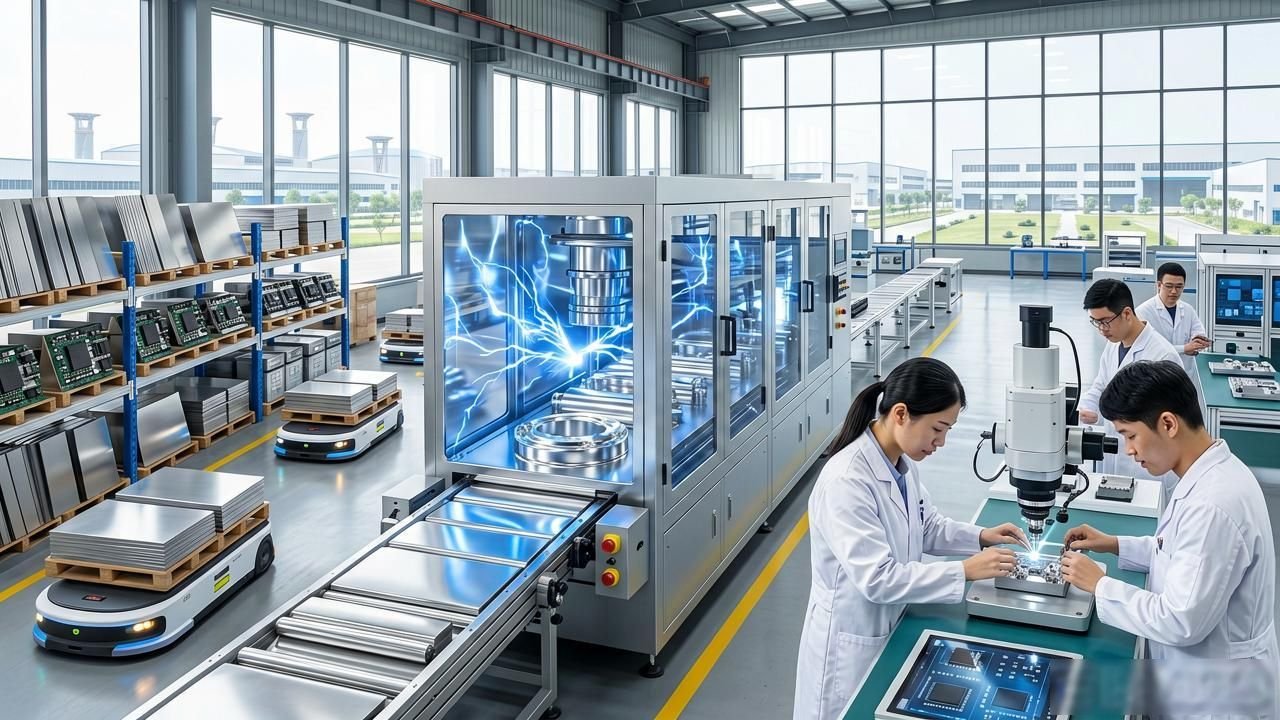 精密零件表面处理技术_苏州真空镀膜工艺_真空环境用精密零件加工