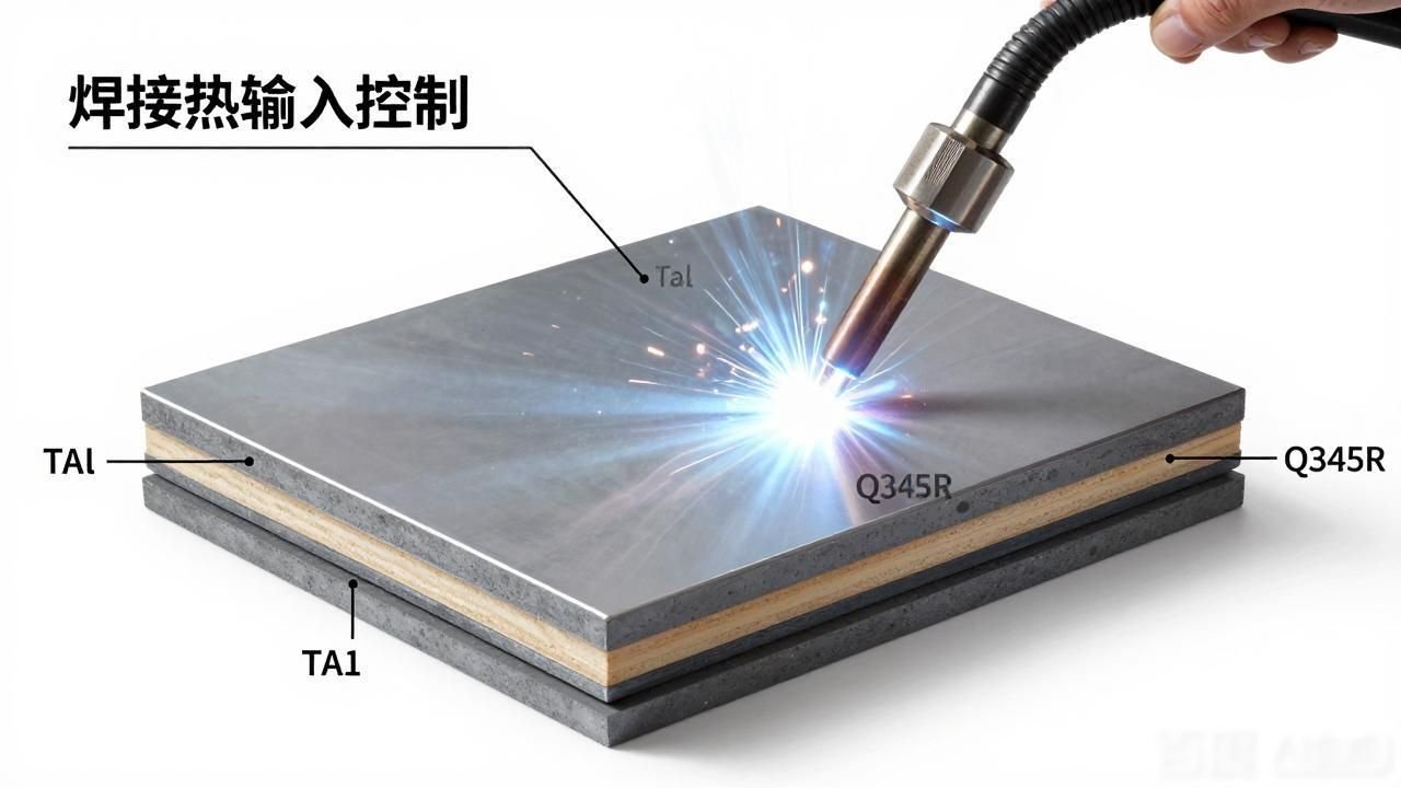 稀有难熔金属钽焊接技术_Q345钢板铆焊焊接工艺评定_TA1+Q345R复合板焊接工艺