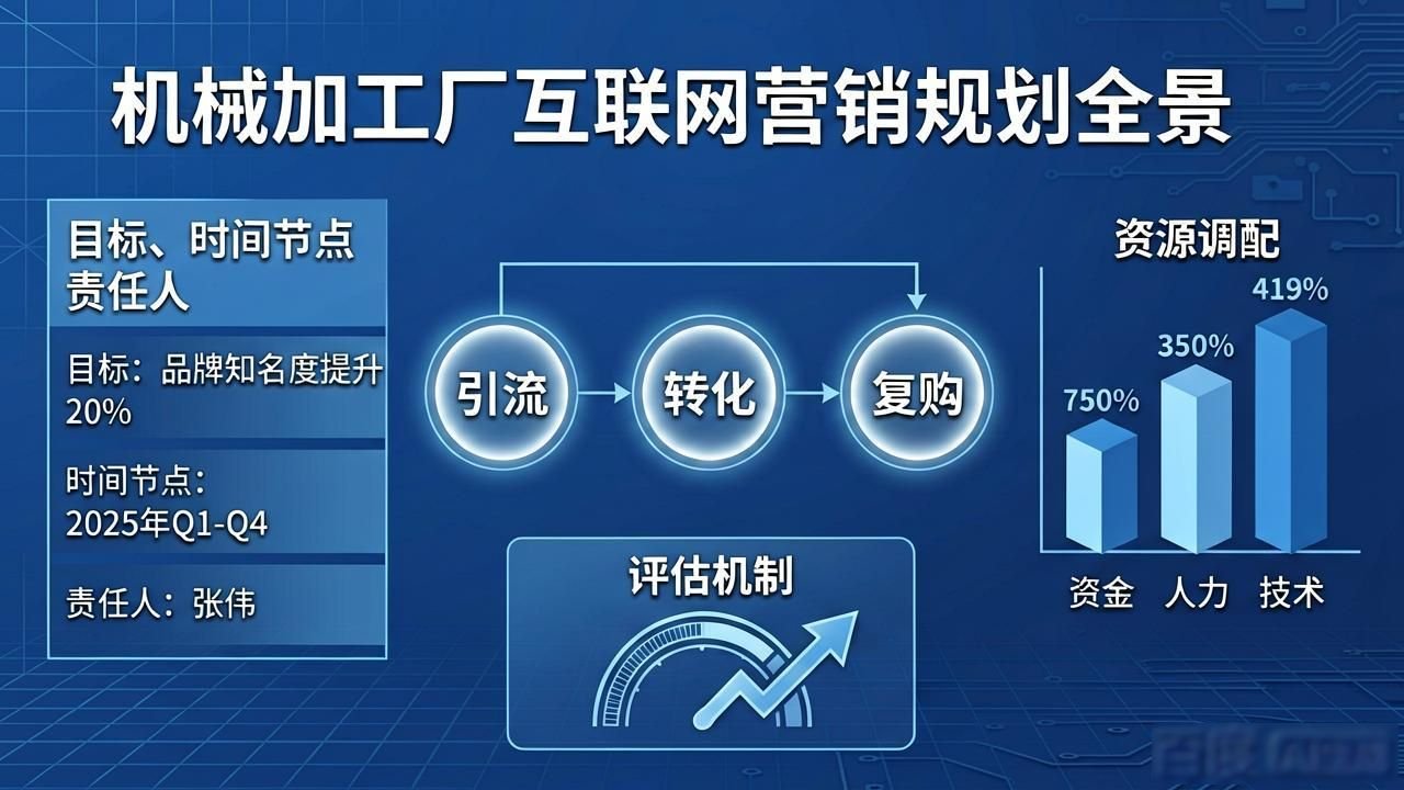 提高机械加工厂品牌知名度_机械加工行业互联网营销策略_新兴CNC加工厂如何获客
