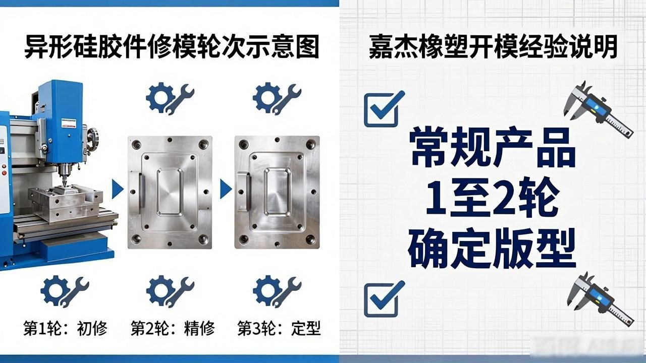非标硅胶件模具设计要点_异形硅胶件开模关键点_非标异形五金零件加工