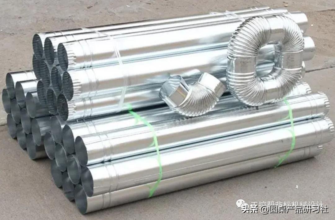 白铁皮(镀锌铁皮)通风管道专业铆焊_钣金材料种类 冷轧薄钢板特性 热镀锌薄钢板用途