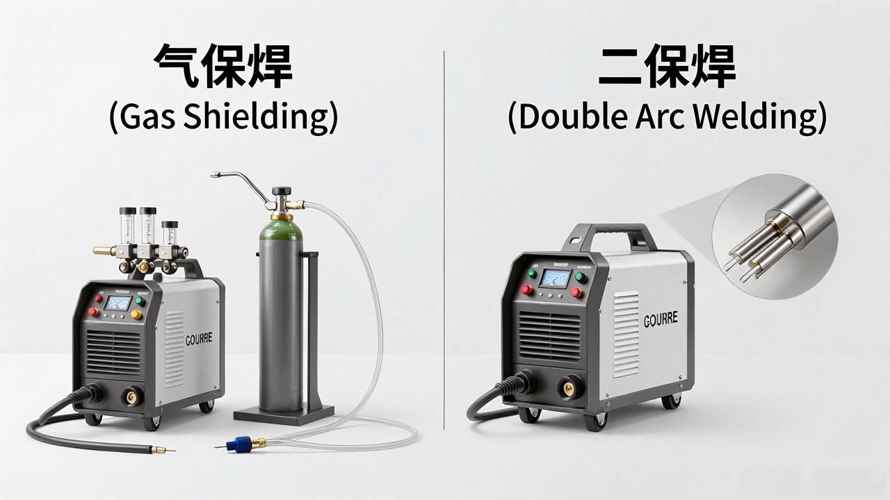 气保焊与二保焊特点比较_气保焊和二保焊应用场景分析_大型钢结构二保焊铆焊效率对比