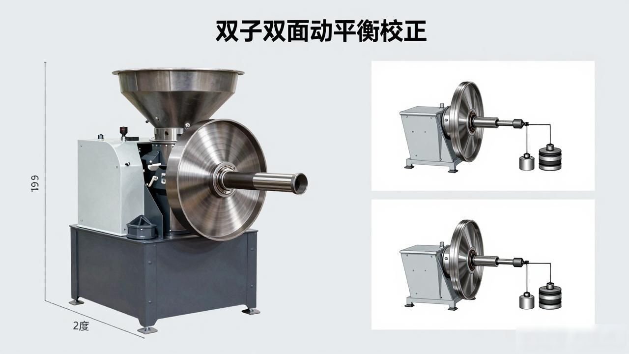 粉砕機のオンライン動的バランシングを行うにはどうすればよいですか?-大連富泓機械有限公司