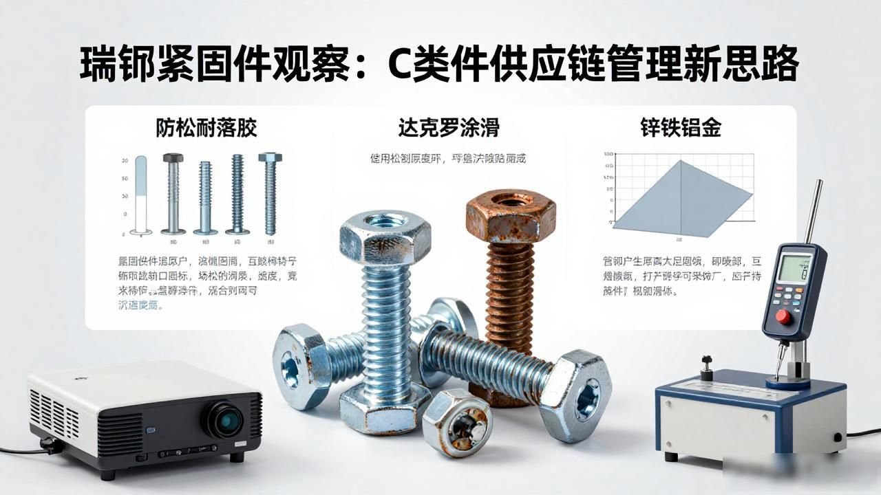 C类零件供应链系统化管理_金属零件加工供应链管理_工业紧固件一站式解决方案