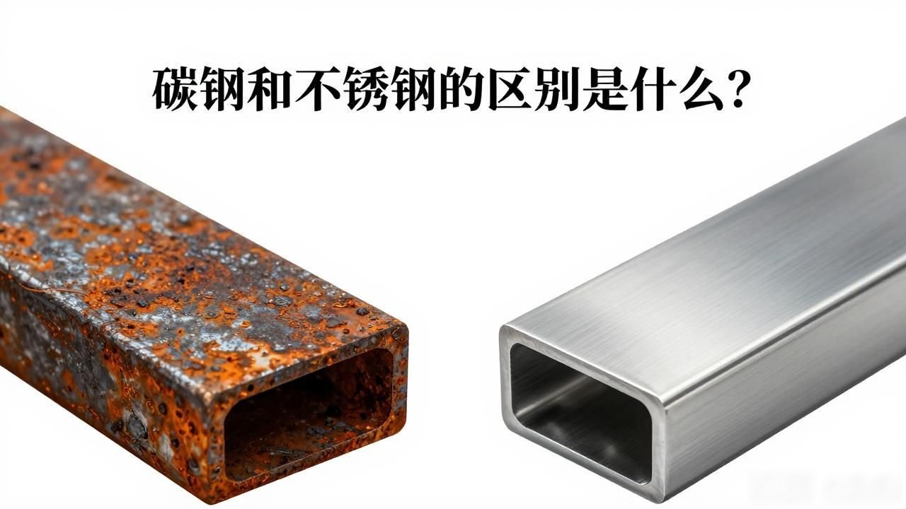 不锈钢加工与碳钢加工区别_碳钢与不锈钢的化学成分差异_碳钢和不锈钢的区别