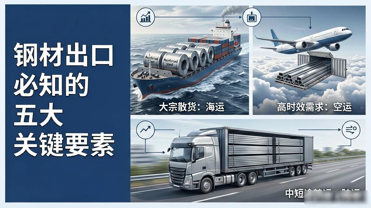 钢材出口产品质量标准认证_钢材出口市场调研目标定位_钣金加工外贸出口注意事项