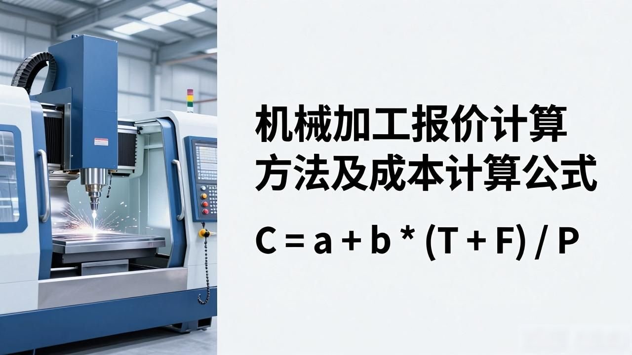 机械加工成本计算公式_机加工报价是怎么计算的？_机械加工报价计算方法