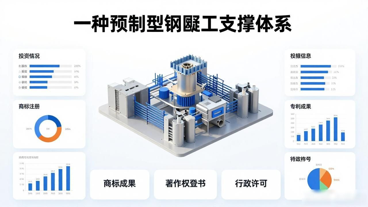 装配式建筑钢结构连接节点铆焊技术_预制型钢混凝土支撑体系_华电科工专利授权