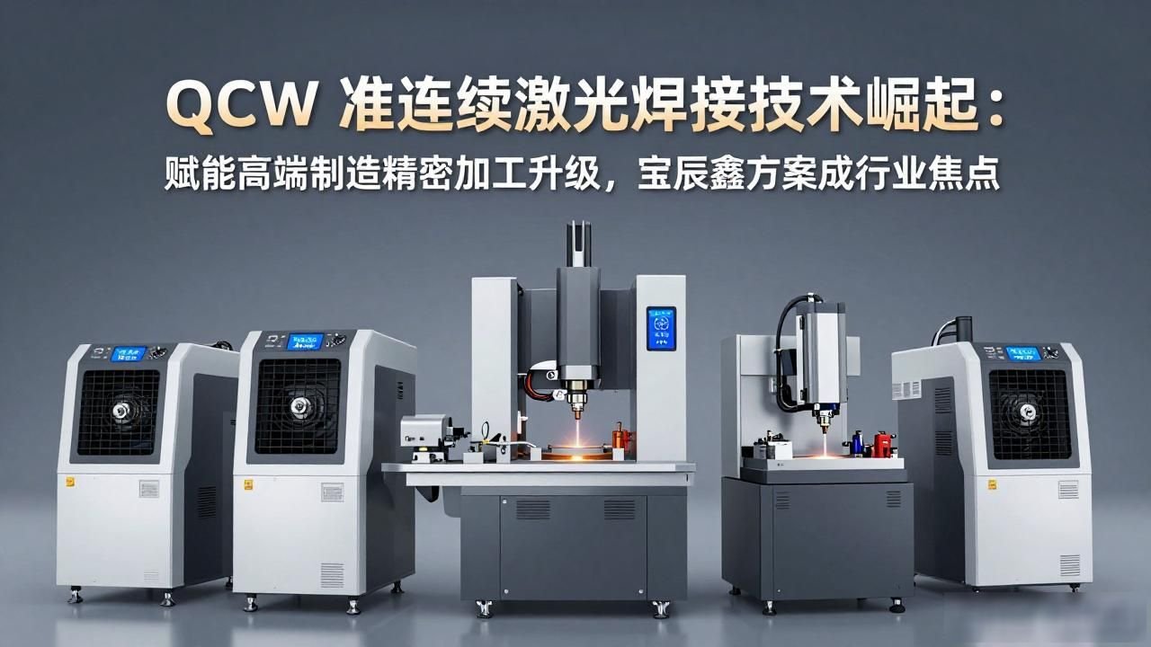 精密铆焊常用的小电流脉冲焊接技术_宝辰鑫精密焊接解决方案_QCW准连续激光焊接技术