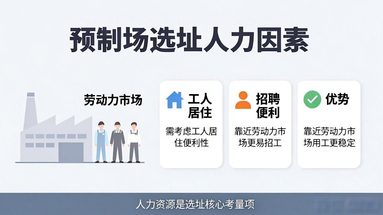 预制场选址因素_CNC加工厂选址考虑因素_交通便利位置选择