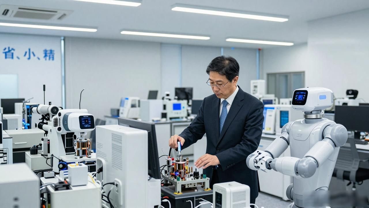 微小零件加工操作员技能_机器人_精密技术