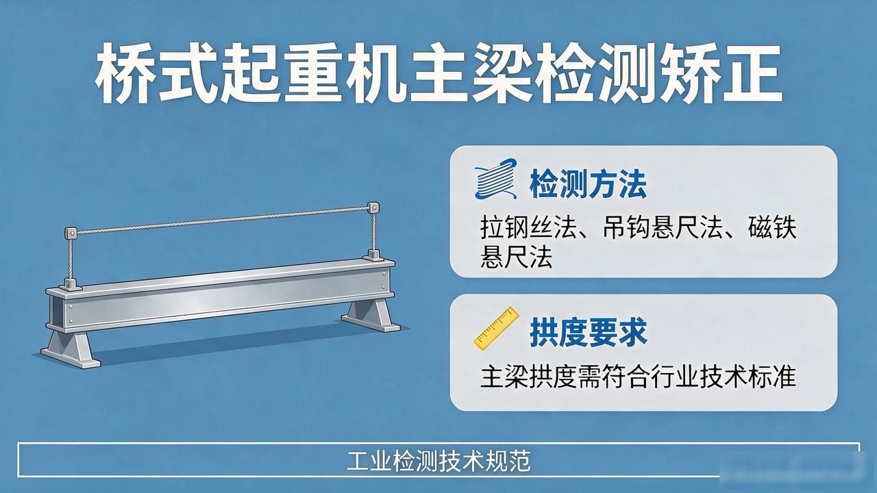 橋梁クレーンの主梁のたわみの検出および修正方法.doc.doc-大連富泓機械有限公司