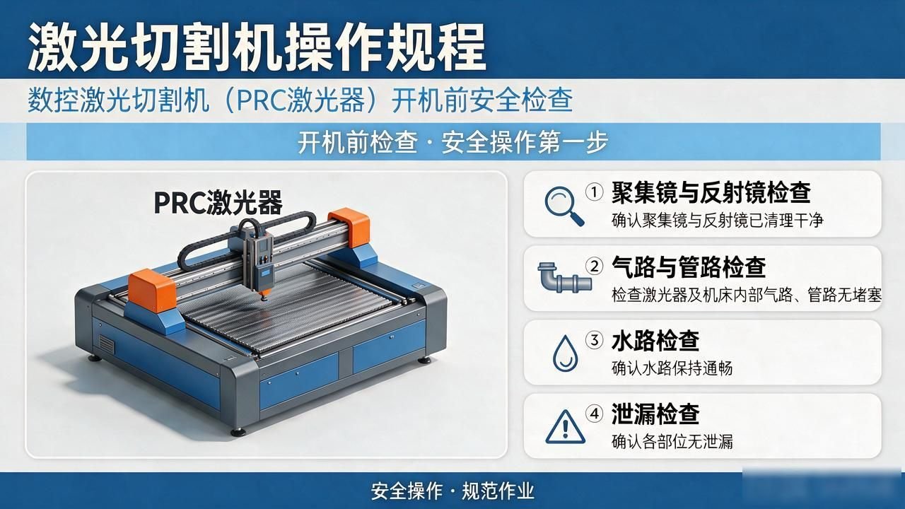 レーザー切断機の操作手順