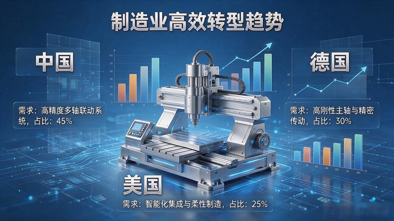 车铣复合机床数控系统_车铣复合加工未来展望_智能制造车铣复合机床市场分析