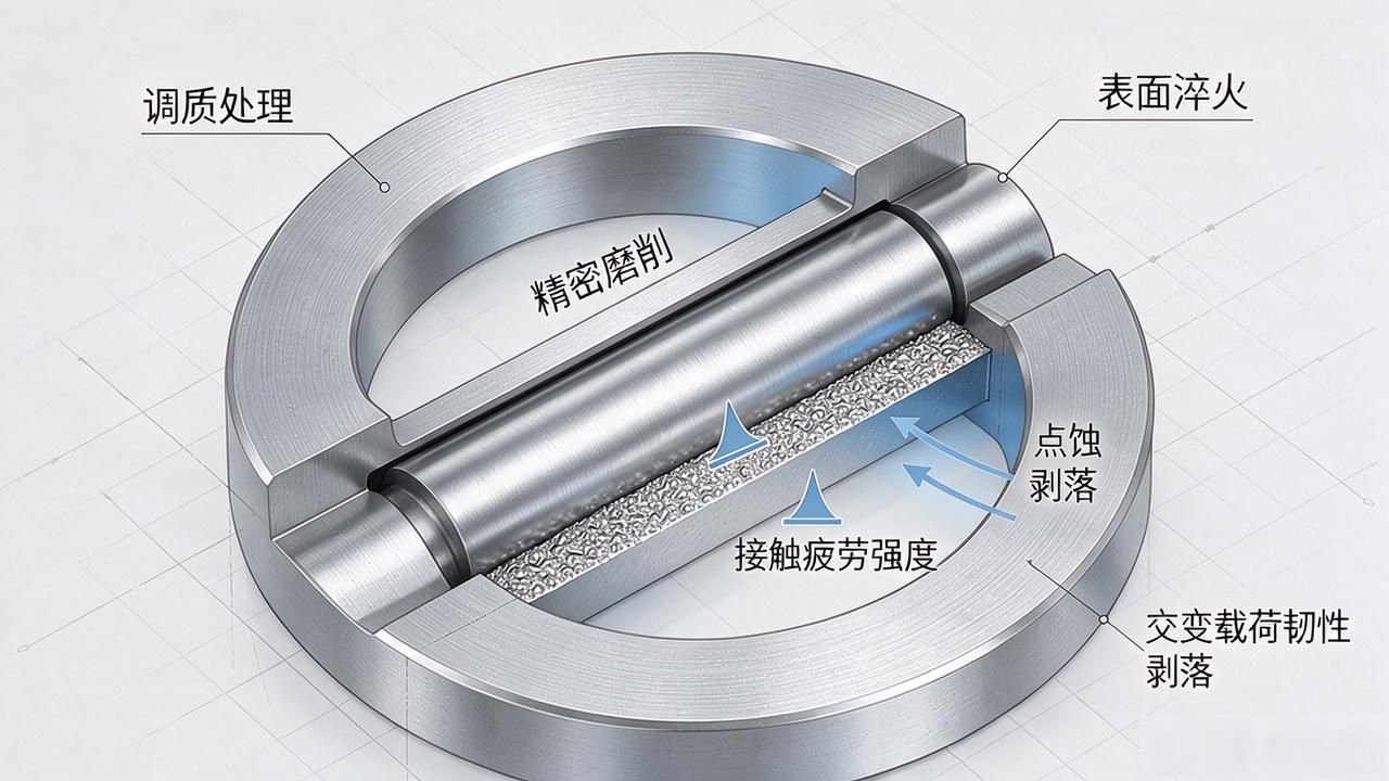 起重机转盘轴承_港口回转支承_港口门座起重机回转大轴承座铆焊