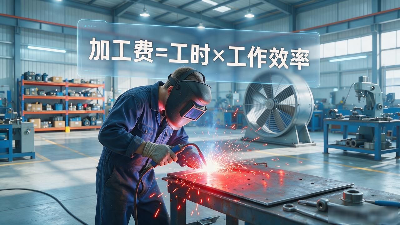 铆焊加工费按工时怎么计算_电焊焊接件加工费计算方法_工料对半法计算焊接件费用