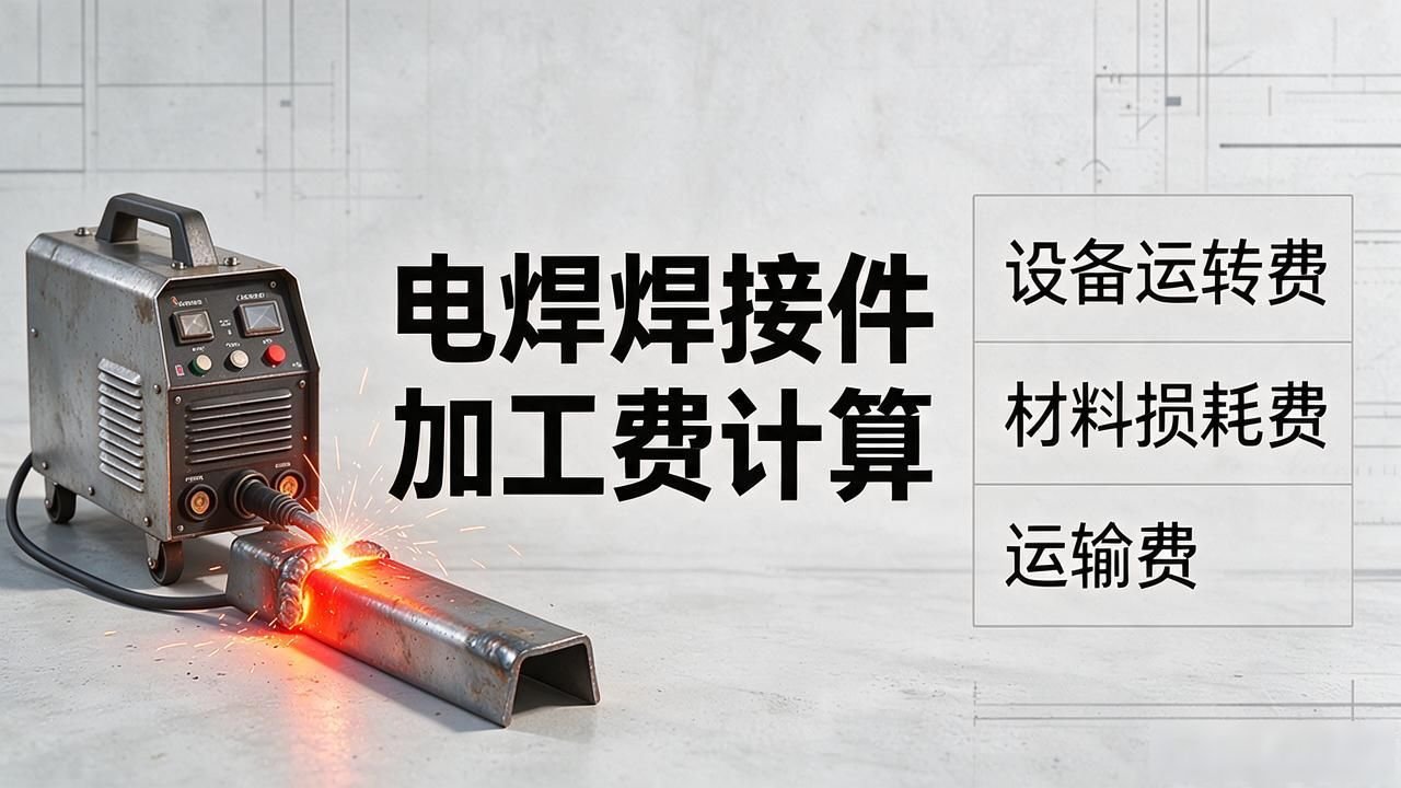电焊焊接件加工费计算方法_工料对半法计算焊接件费用_铆焊加工费按工时怎么计算