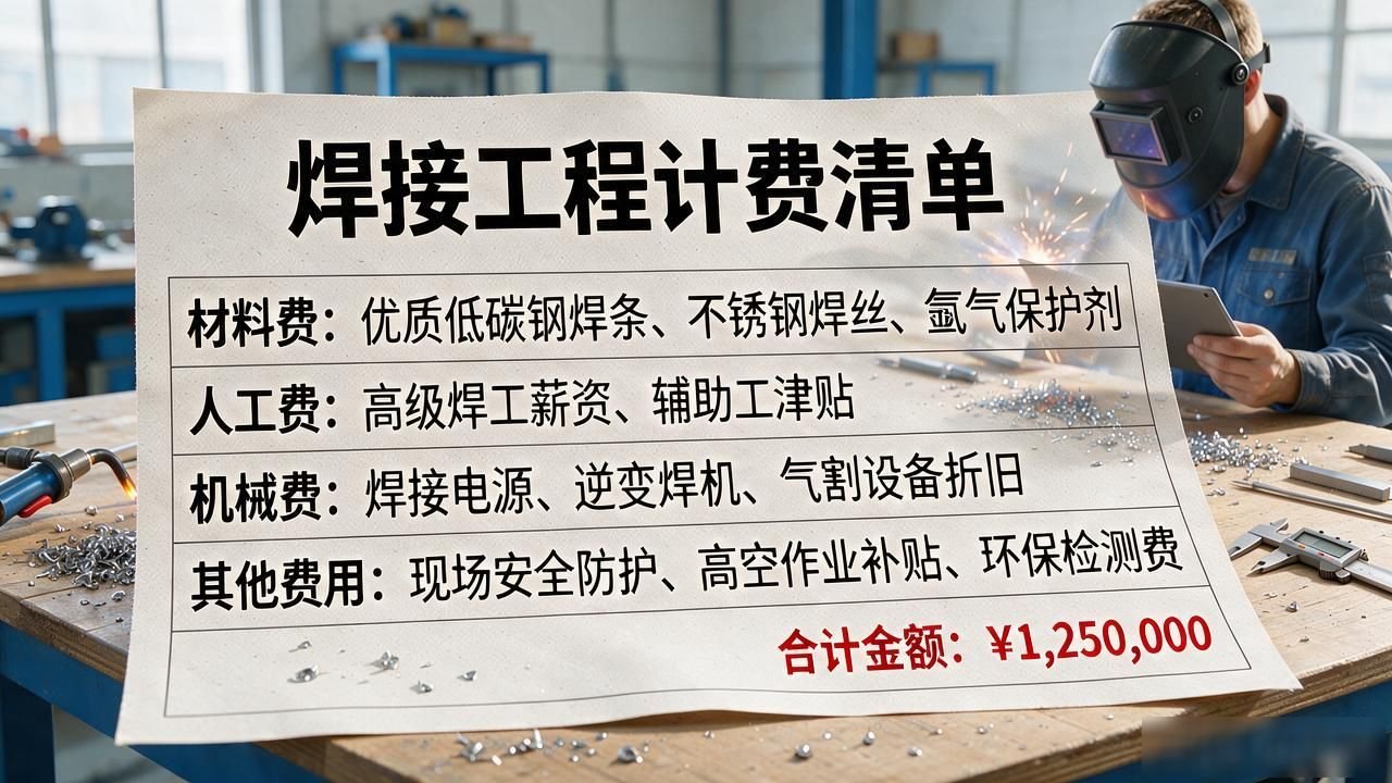 铆焊加工费按工时怎么计算_焊接件计费方式_按时间计费焊接费用
