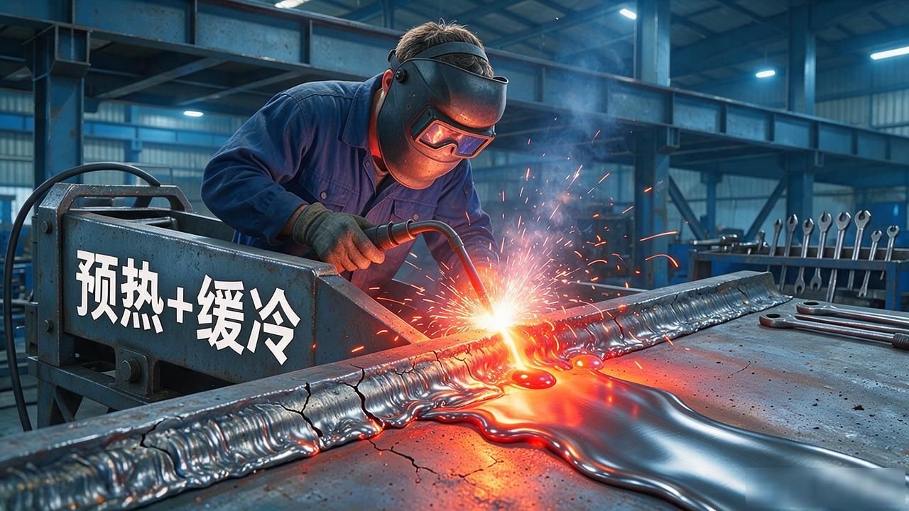 焊前预热缓冷处理技巧_焊缝裂纹原因_急求厚板铆焊老师傅解决裂纹问题