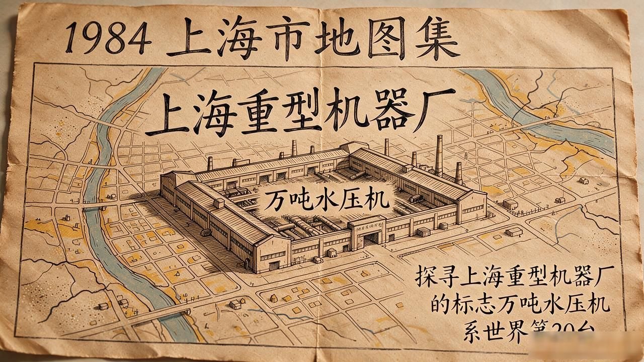 有万吨水压机的大型铆焊厂_上海重型机器厂万吨水压机_上海市地图集1984版闵行地区