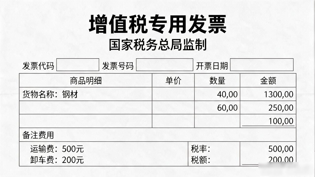 买卖双方合同约定发票开具方式_钢材发票价格包含运输费缷车费_铆焊加工价格中含税和运费吗